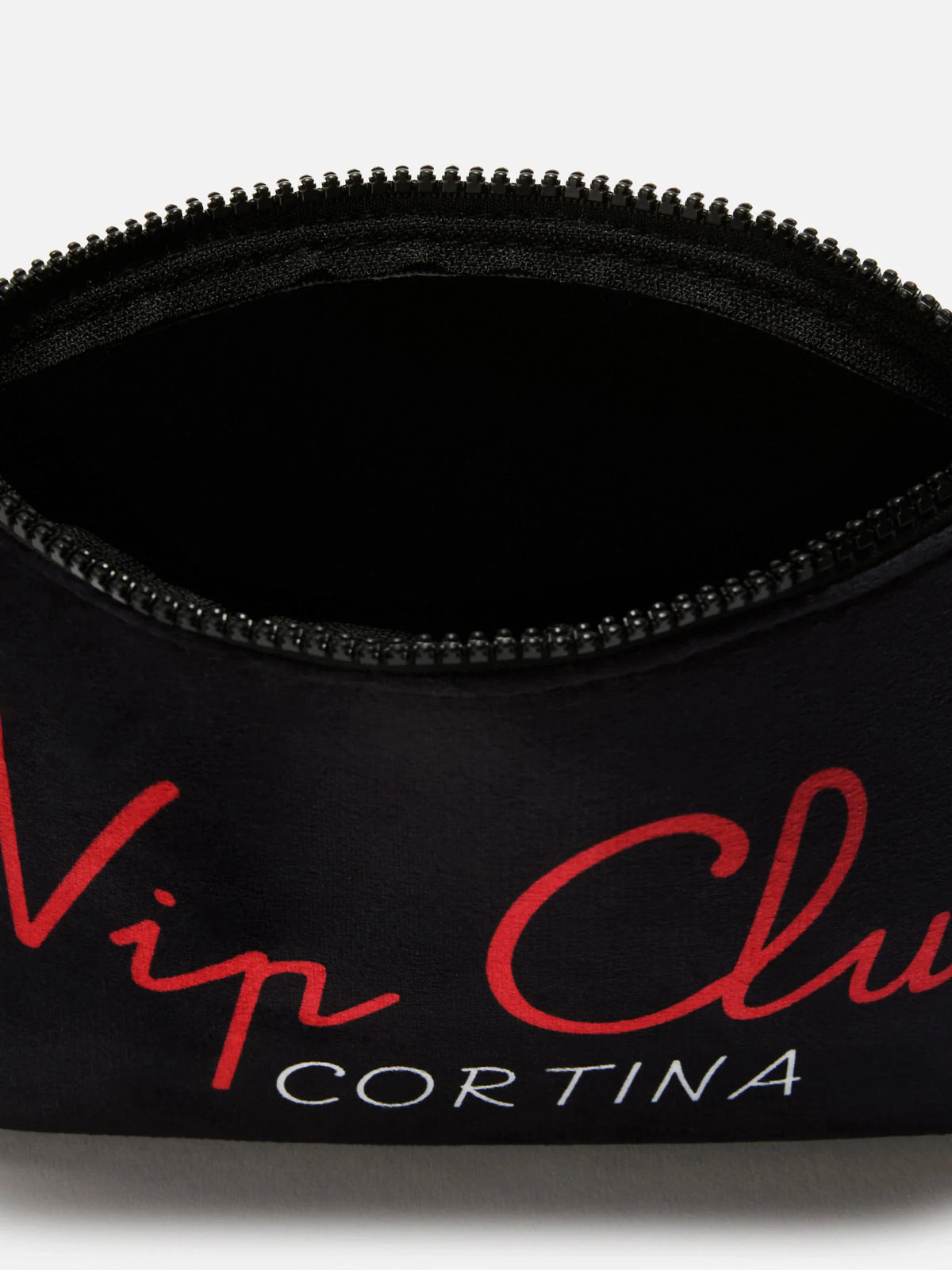 Aline Pouch in wool-effect fabric with Vip Club print | VIP CLUB SPECIAL EDITION