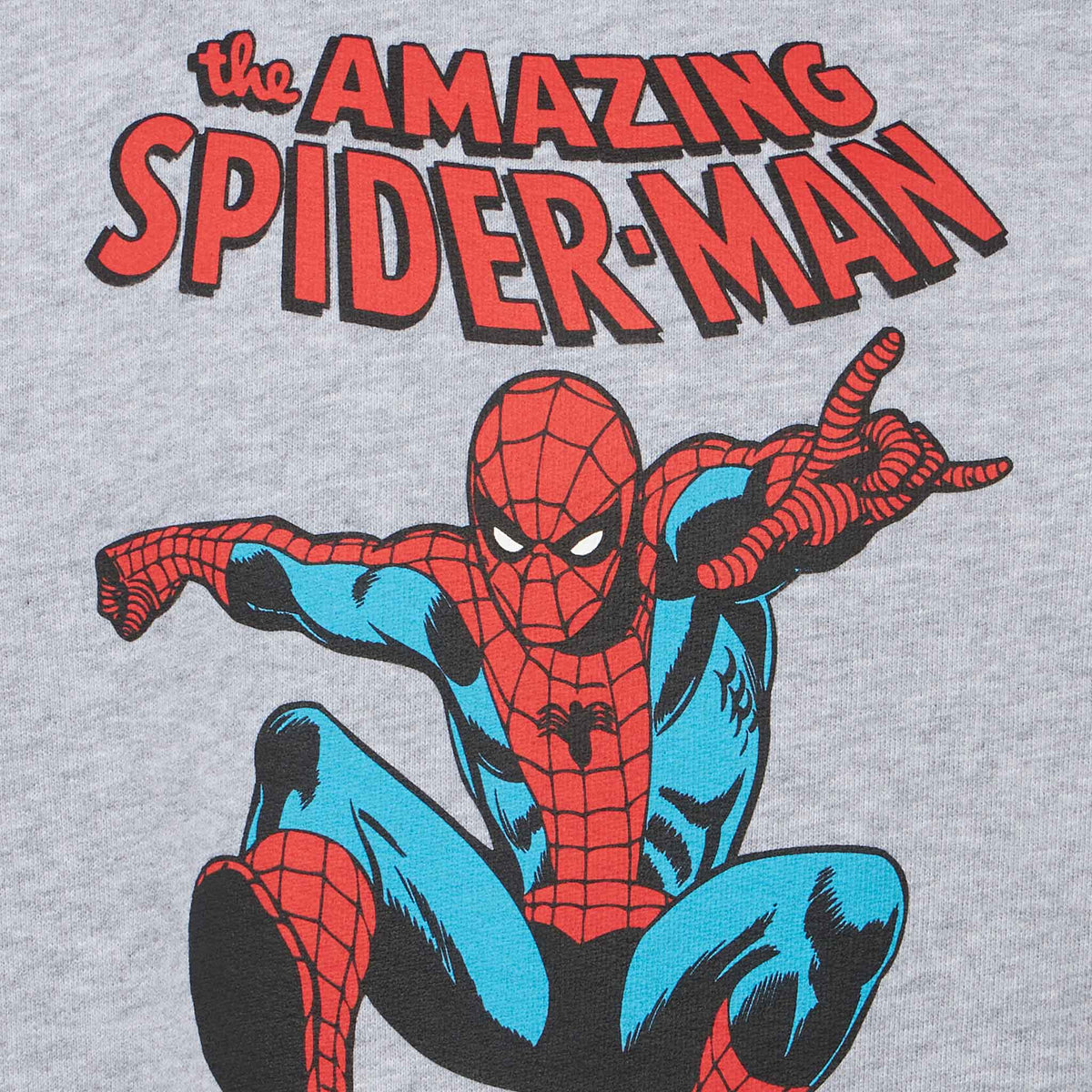 Hutton grey sweatshirt Spiderman print | Special edition