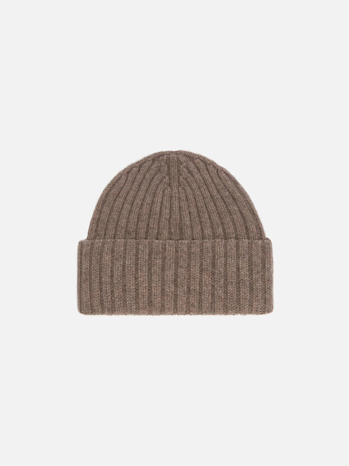100% WOOL Wengen beanie in hazelnut