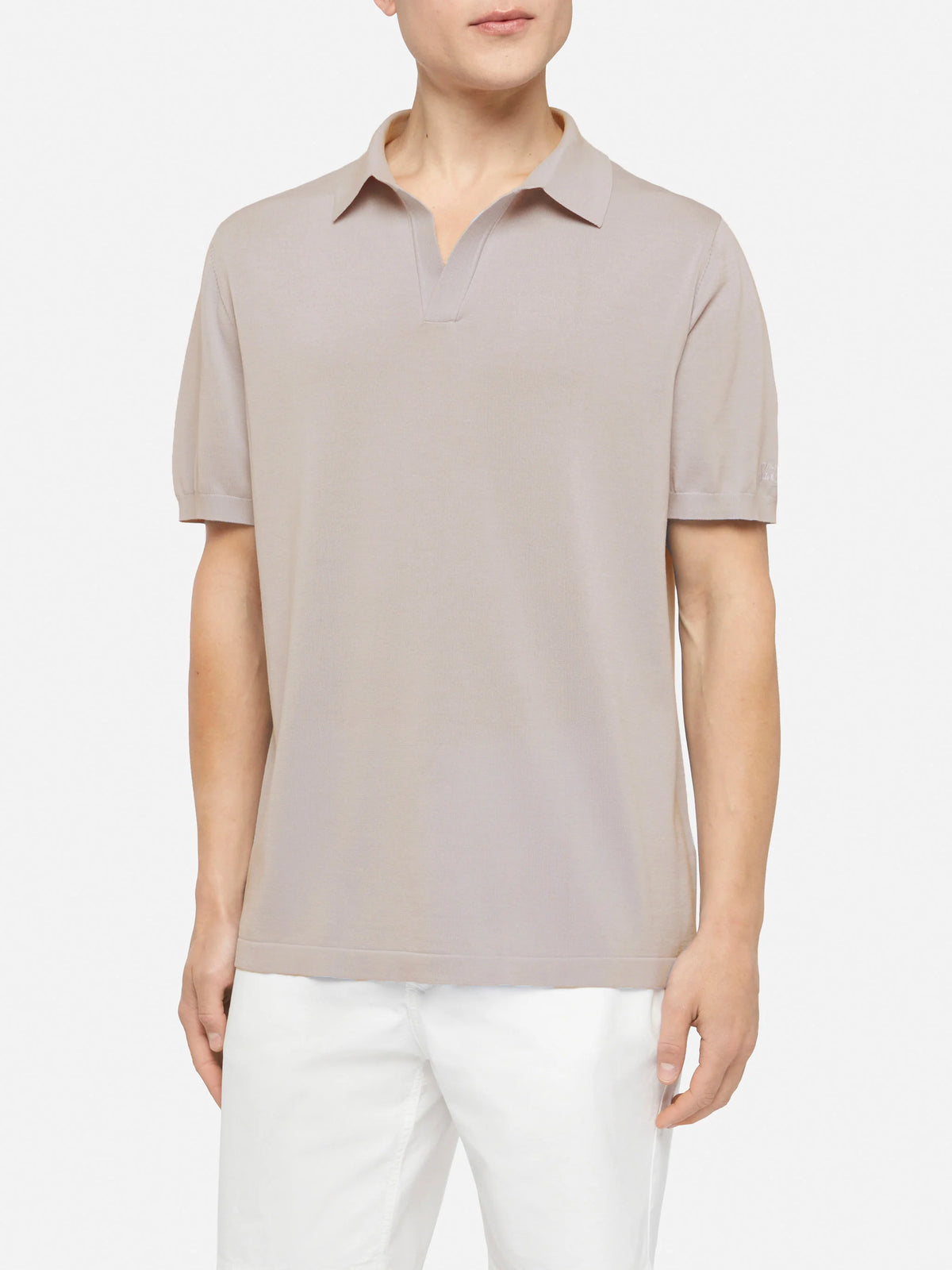Amalfi light blue jersey shirt