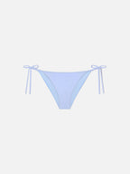Leah Virgo Overlock bikini in light blue velvet