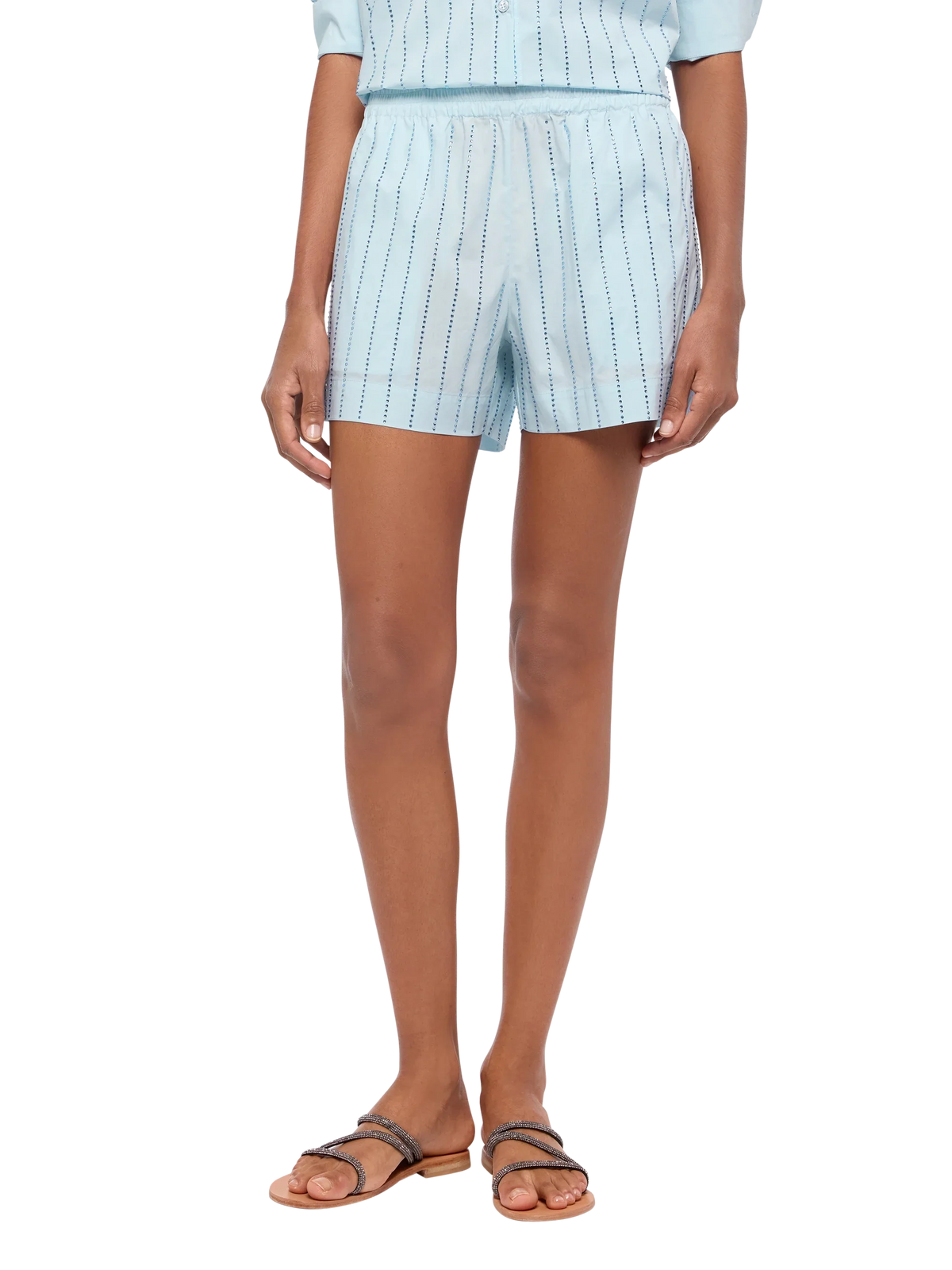 Kayla brown sangallo lace one-piece swimsuit