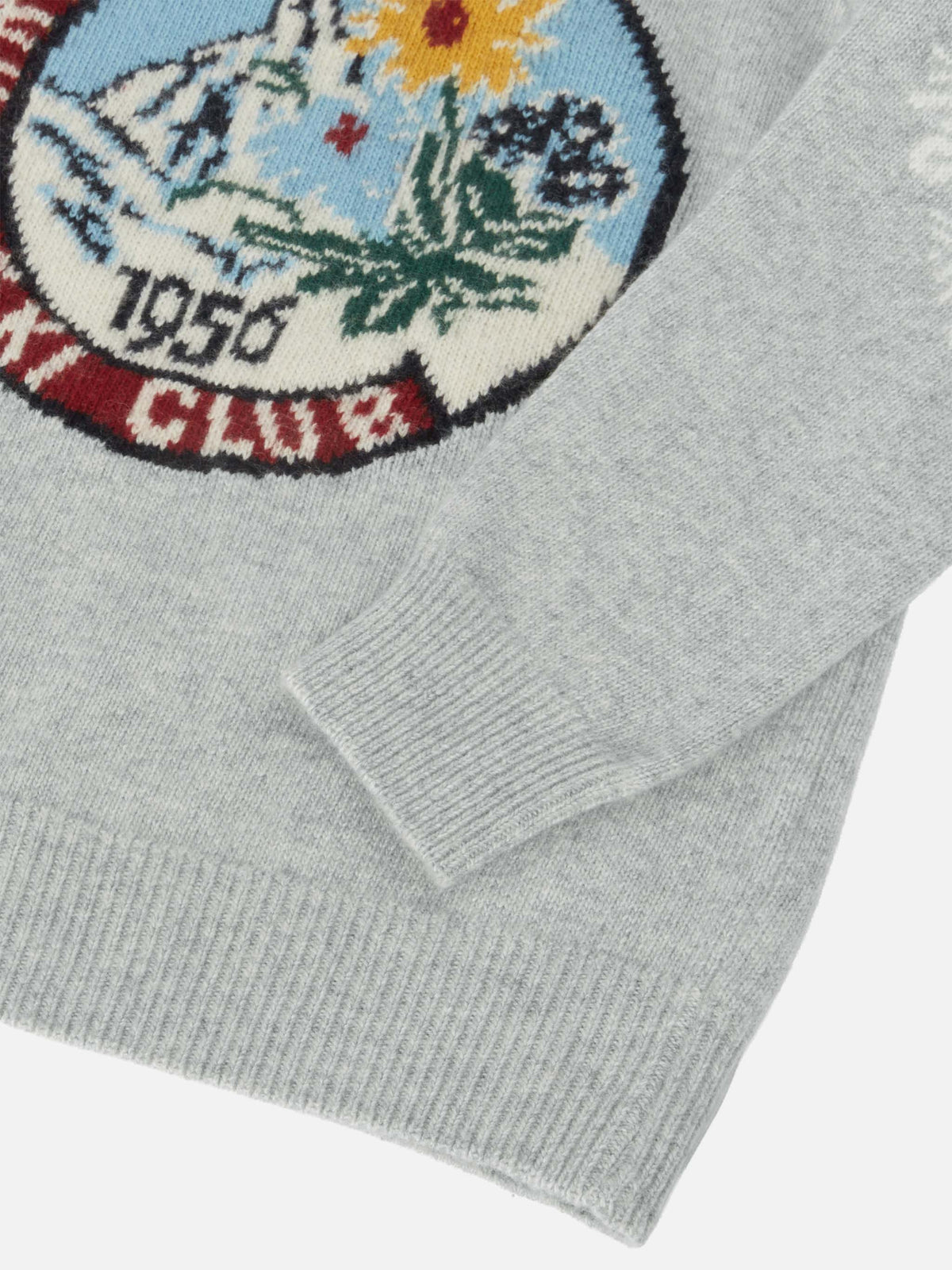 Half-turtleneck Davos with Matterhorn jacquard