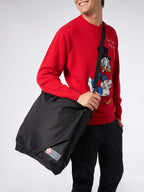 Black technic fabric backpack Helmut