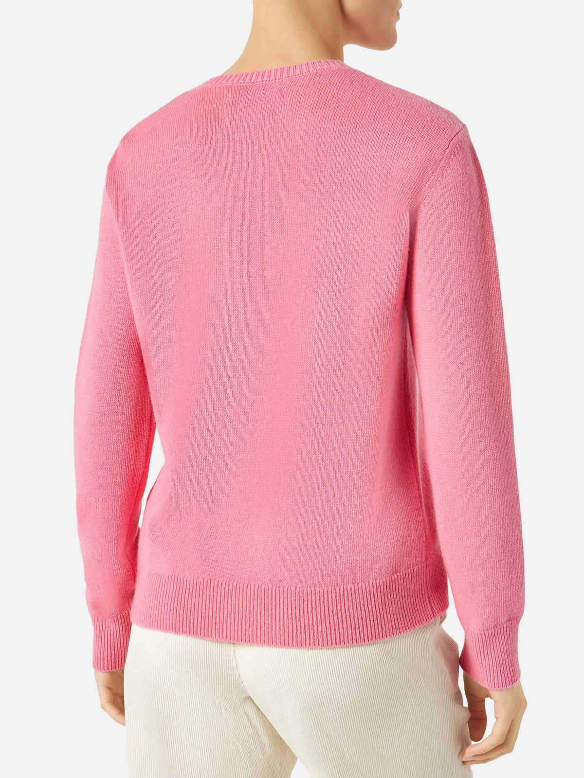New Queen pink sweater with Snoopy Padel Lover print | Special Edition