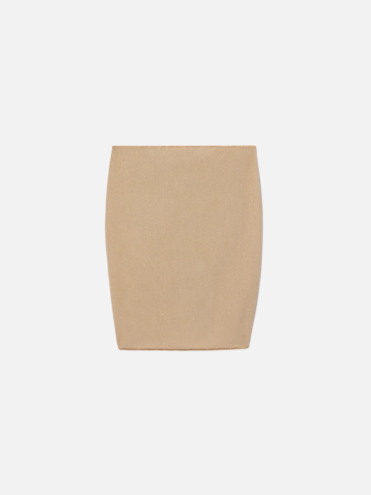 Sery Jr short pareo in gold lurex viscose knit