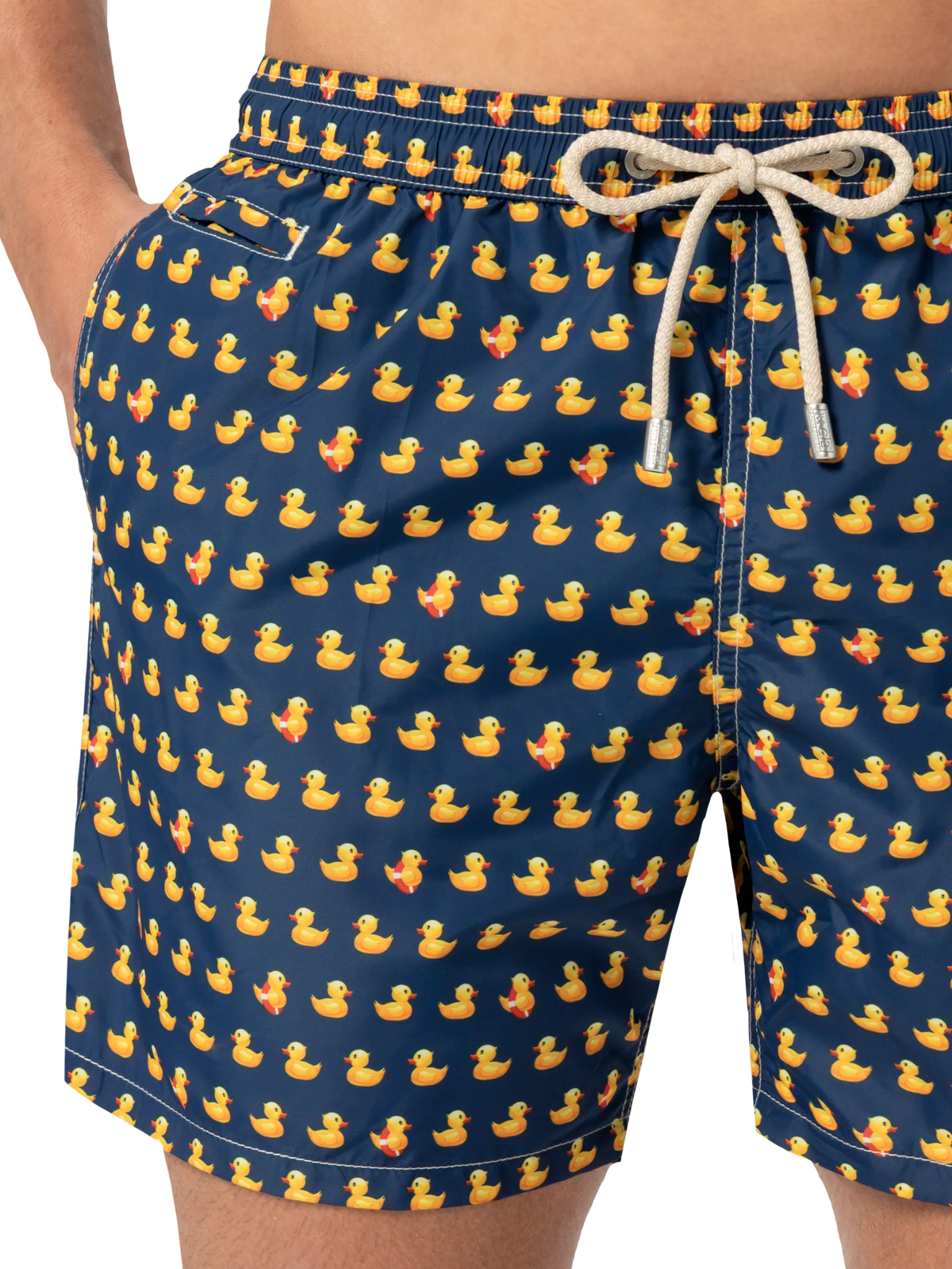 Lighting ducky print swim shorts