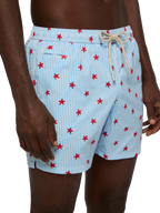 Comfort Light swim shorts with starfish print