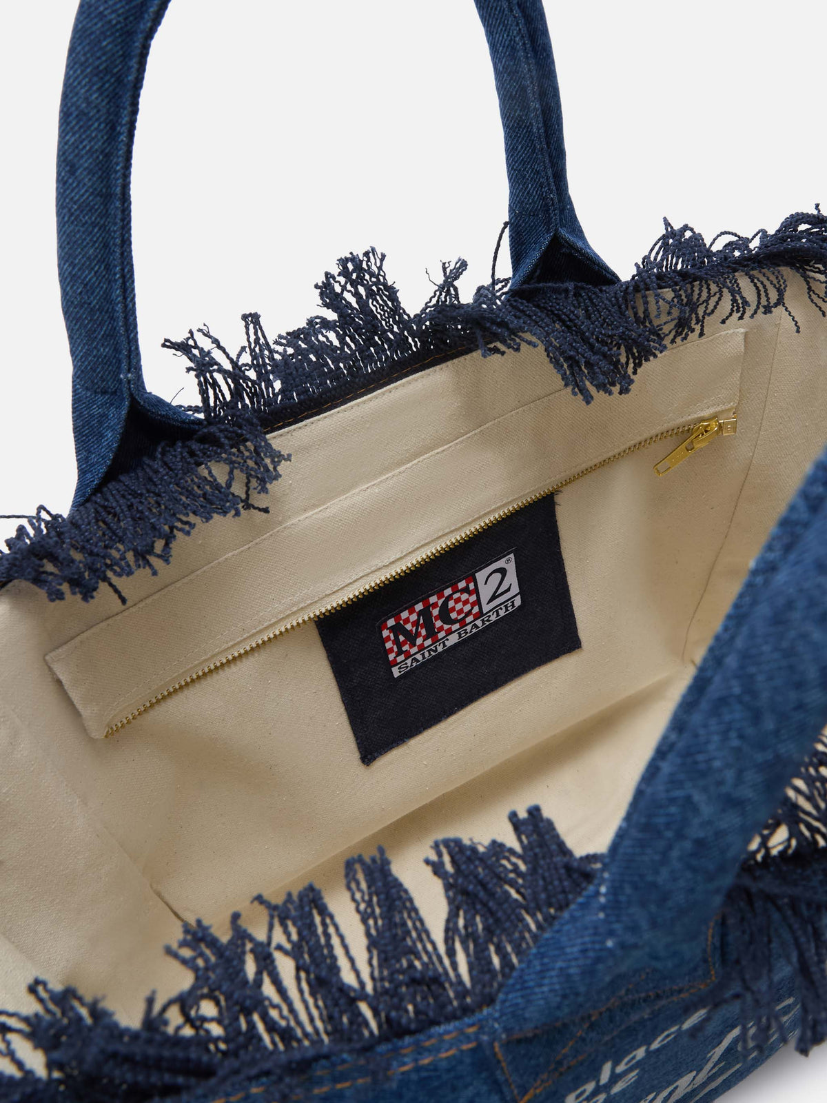 Dark wash denim Vanity regular bag