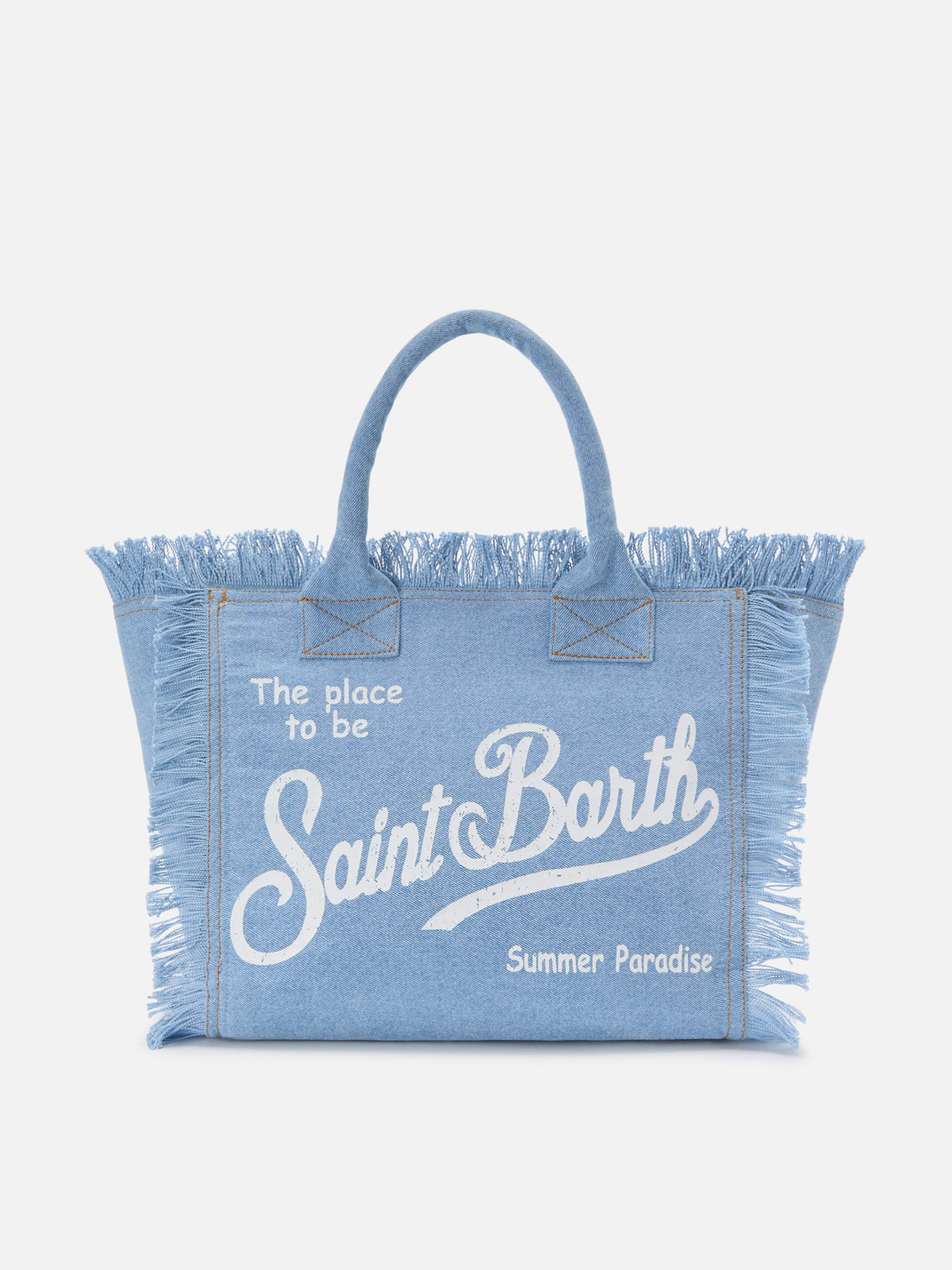 Light wash denim Vanity regular bag