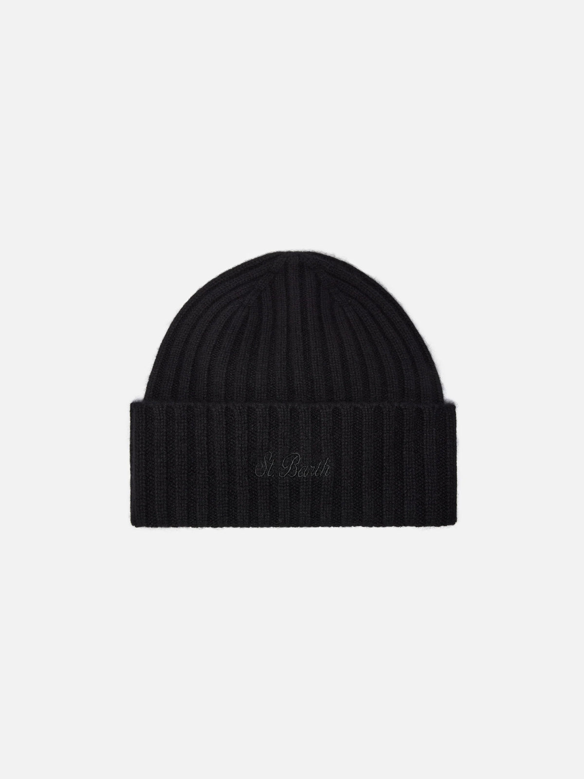 Black Eze wool sweater with polo collar