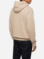 Mélange beige sweatshirt Tribeca with St. Barth embroidery
