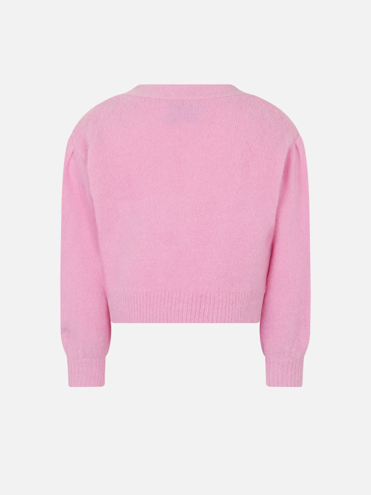 Lyza Soft Jr pink cropped cardigan