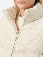 Pink turtleneck Moody in BLENDED CASHMERE