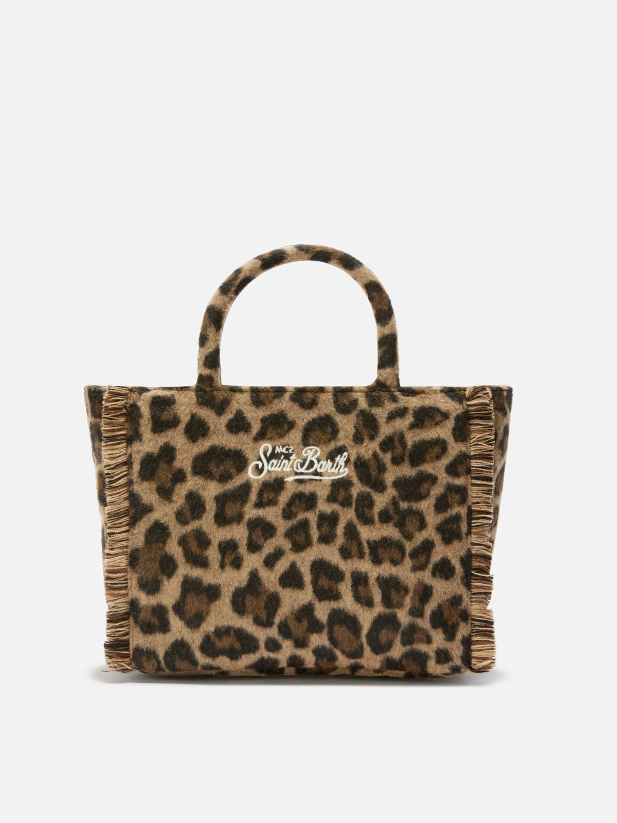 Colette Felt leopard print bag