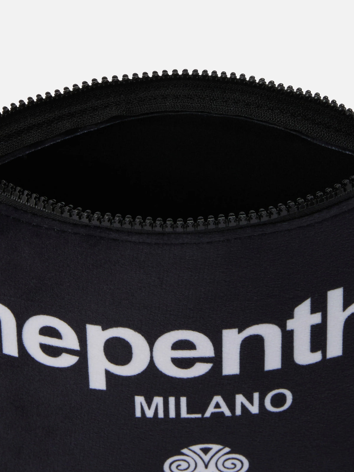 Aline Pouch in wool-effect fabric with Nepentha print | NEPENTHA SPECIAL EDITION