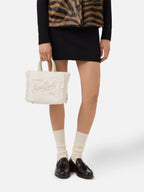 Pink turtleneck Moody in BLENDED CASHMERE