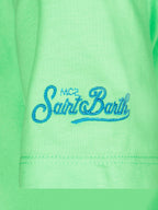 Boy green cotton t-shirt with Snoopy print | PEANUTS™ SPECIAL EDITION