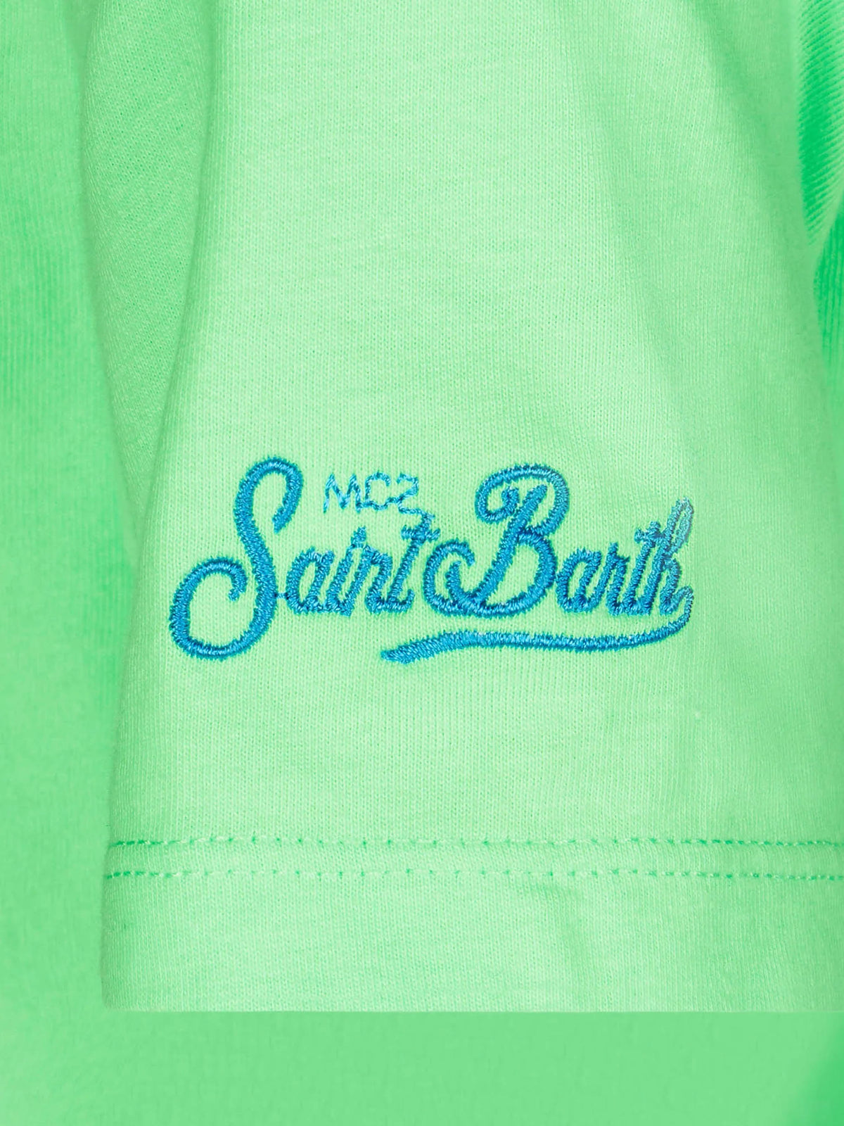 Boy green cotton t-shirt with Snoopy print | PEANUTS™ SPECIAL EDITION