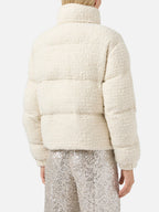 Pink turtleneck Moody in BLENDED CASHMERE