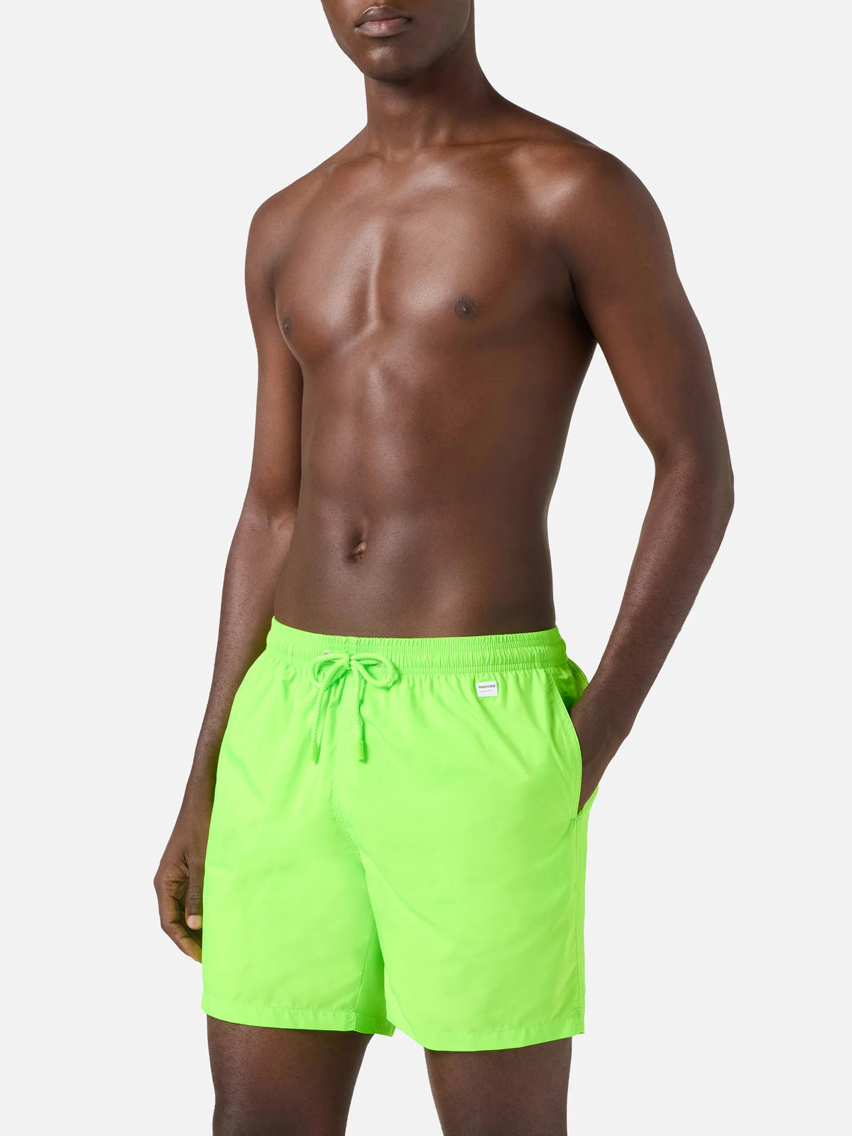 Lighting Pantone swim shorts in fluo green | Special Edition