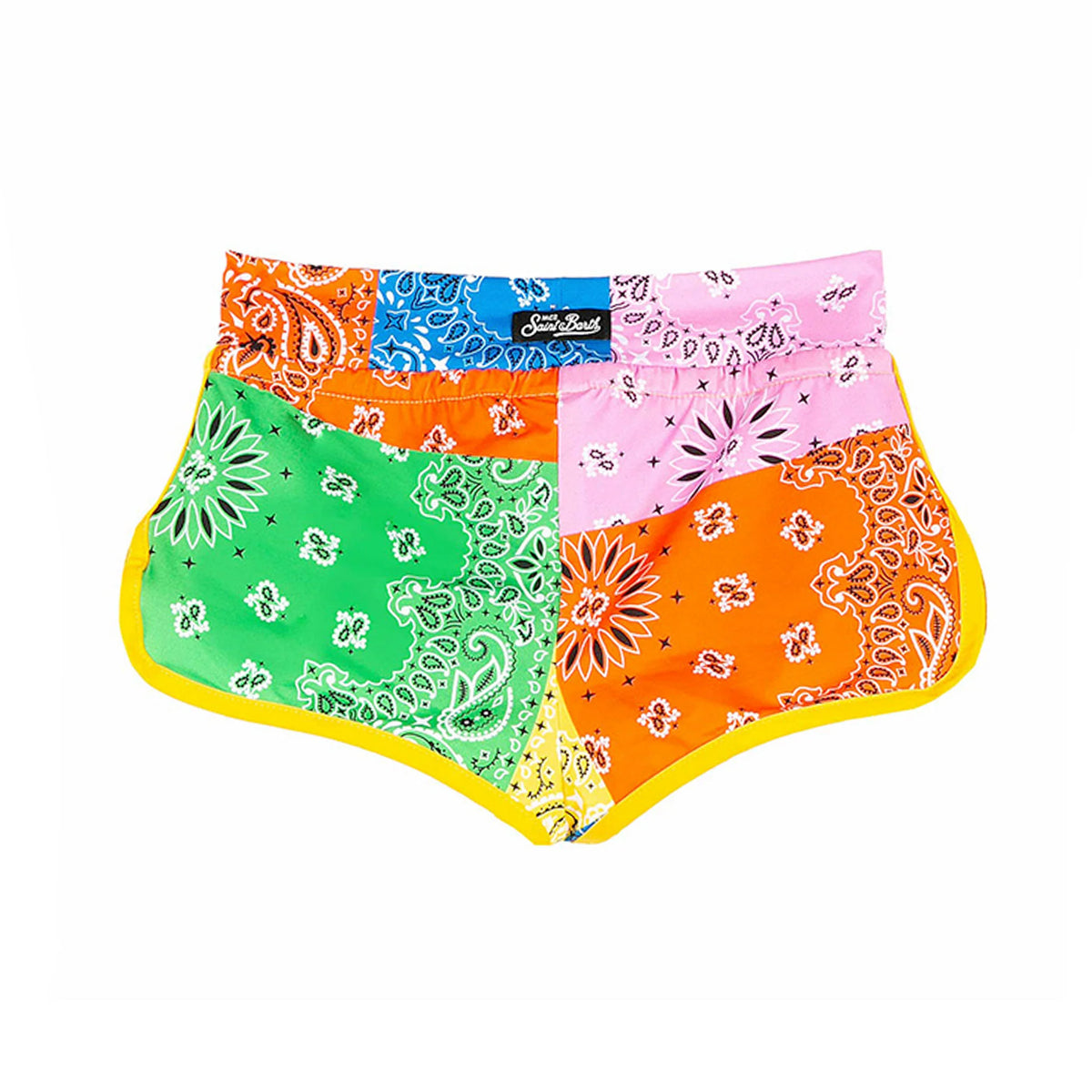 Beach shorts Coco with bandana print