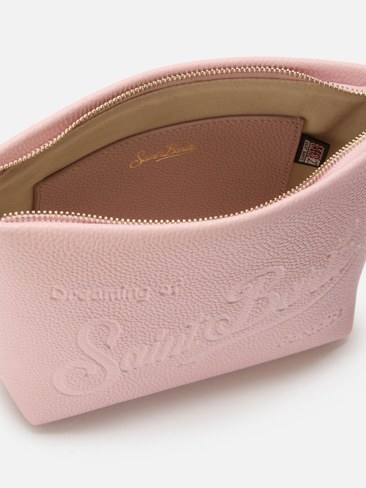 Aline Shoulder Bag in hammered pink leather