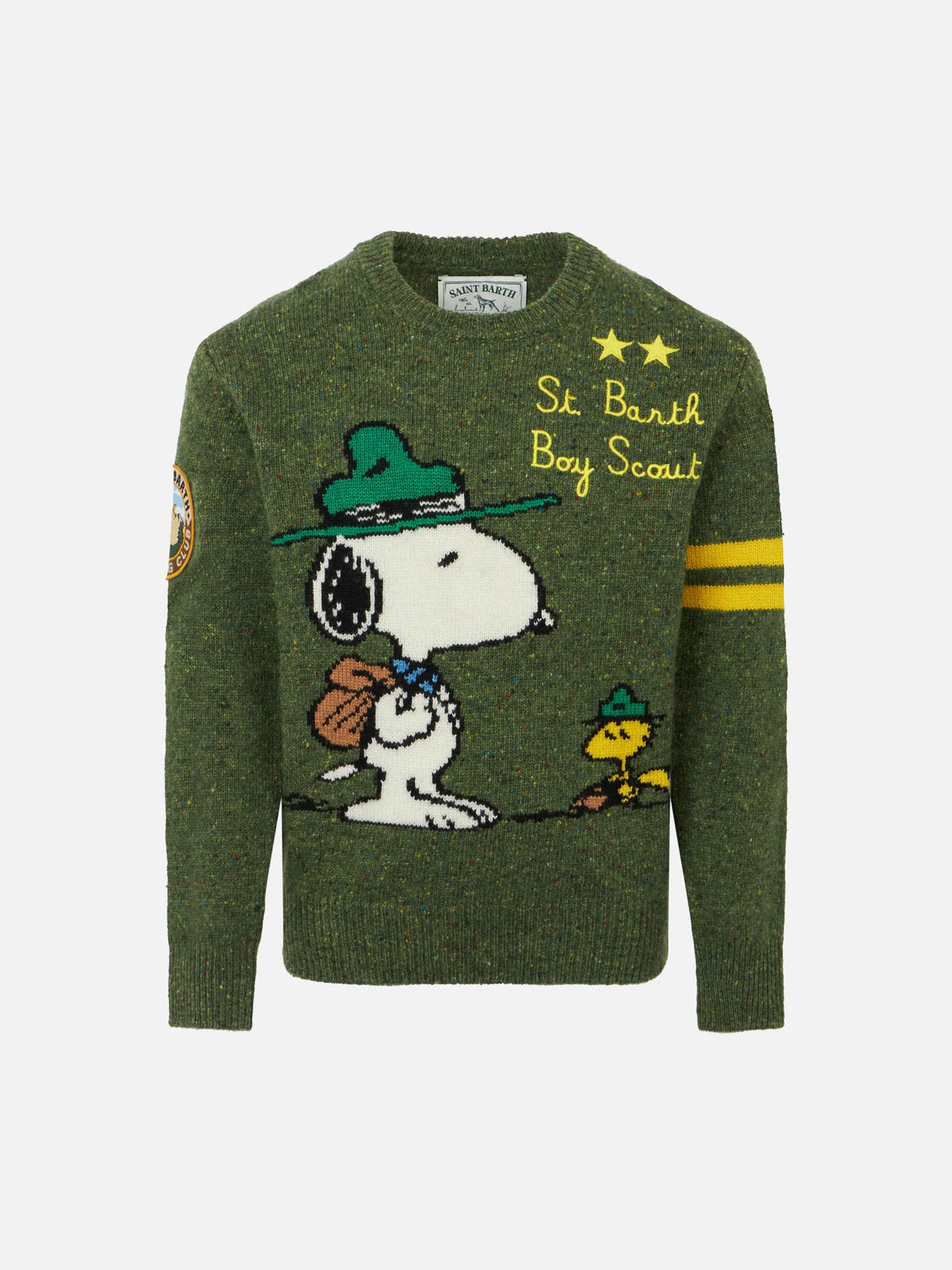 Boy crewneck grey sweatshirt with Snoopy print | SNOOPY PEANUTS™ SPECIAL EDITION