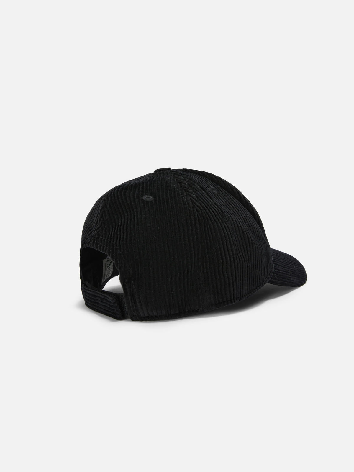 Baseball Cap Corduroy in black corduroy velvet