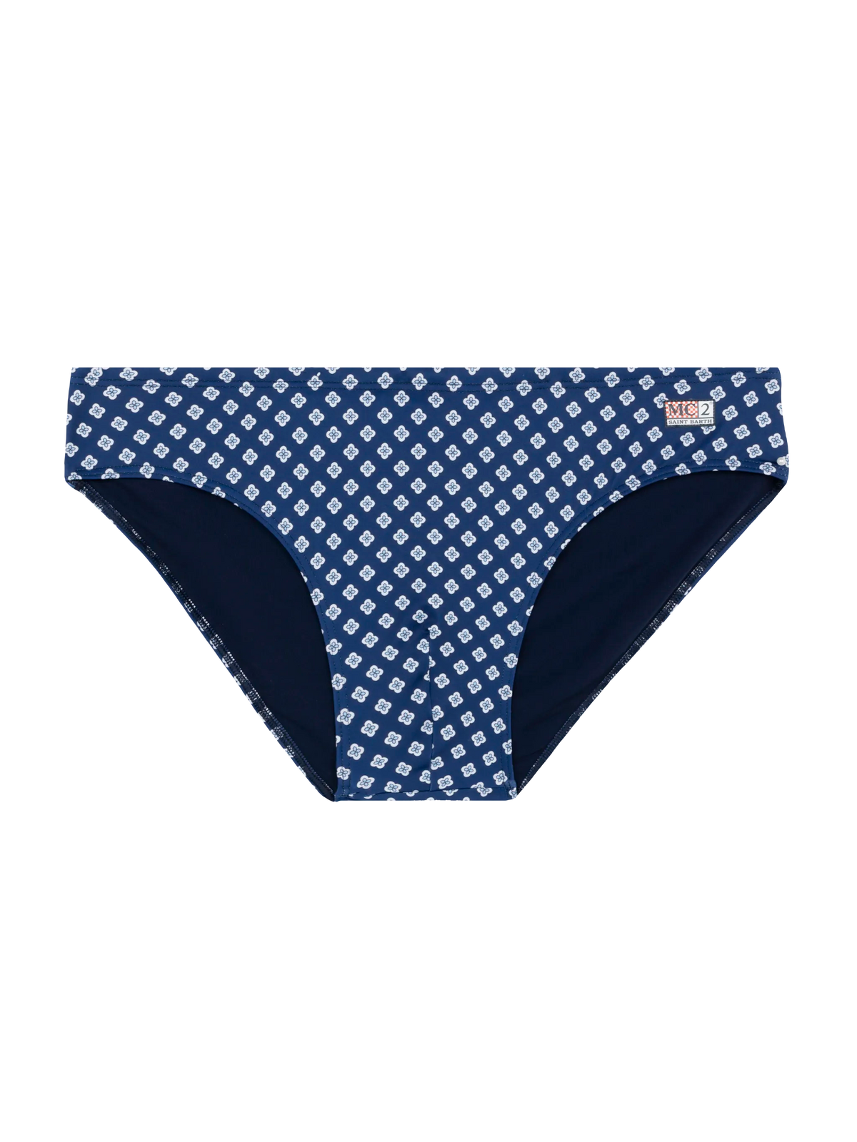 Swim briefs Cayo with tie print