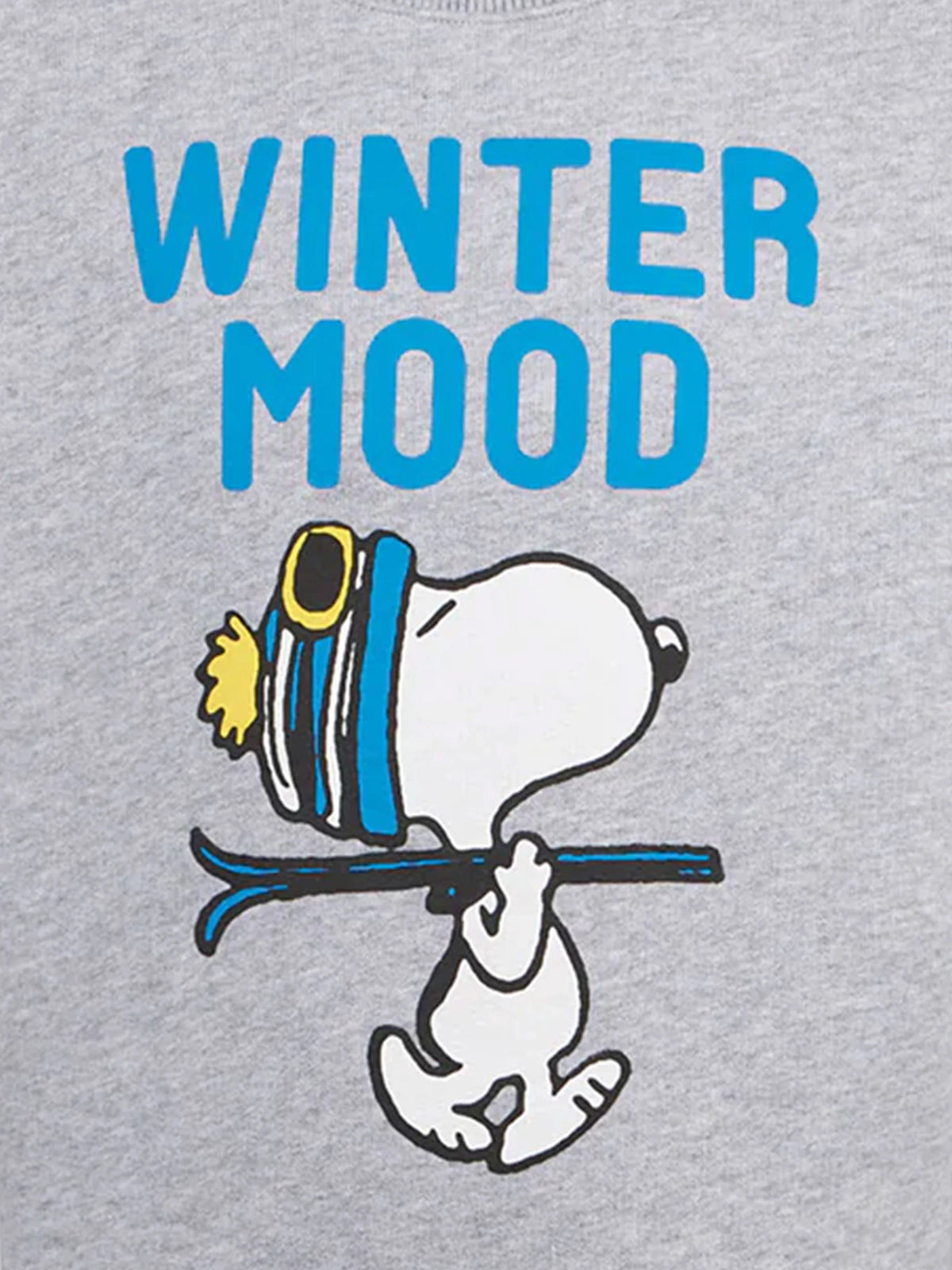 Boy crewneck grey sweatshirt with Snoopy print | SNOOPY PEANUTS™ SPECIAL EDITION