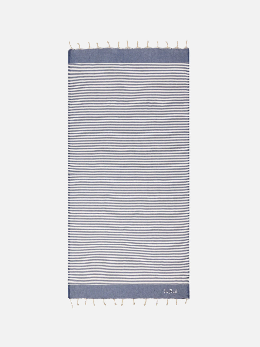 Gustavia beige swim shorts with bandana print