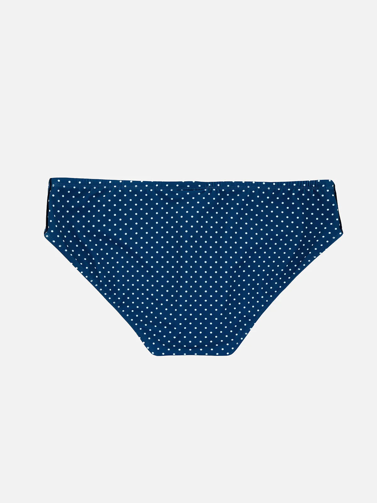 Cayo blue micro polka dot swim briefs
