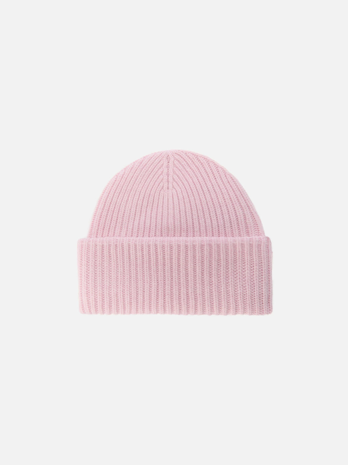 Pink ribbed beanie Berry Jr with St. Barth patch
