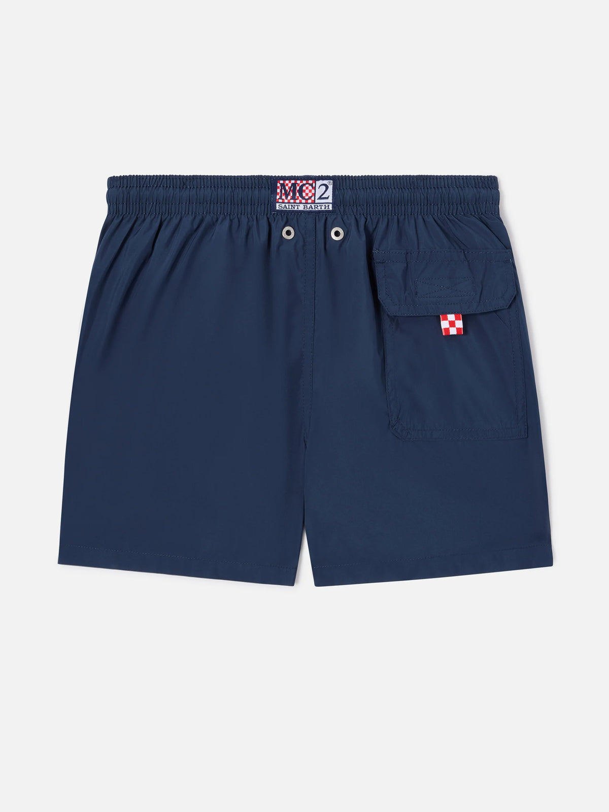 Boy navy blue swim shorts