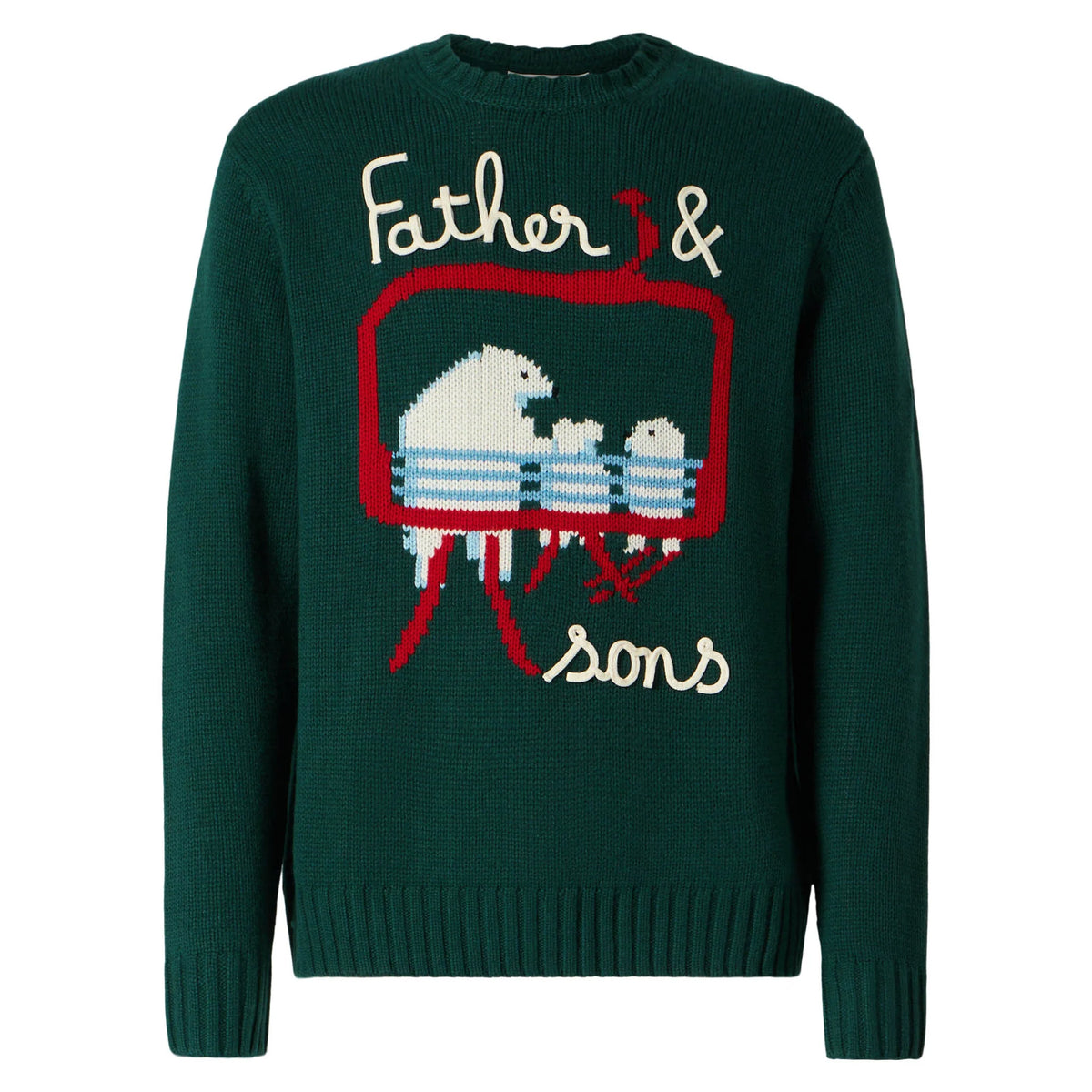 Bombardino bears embroidered sweater