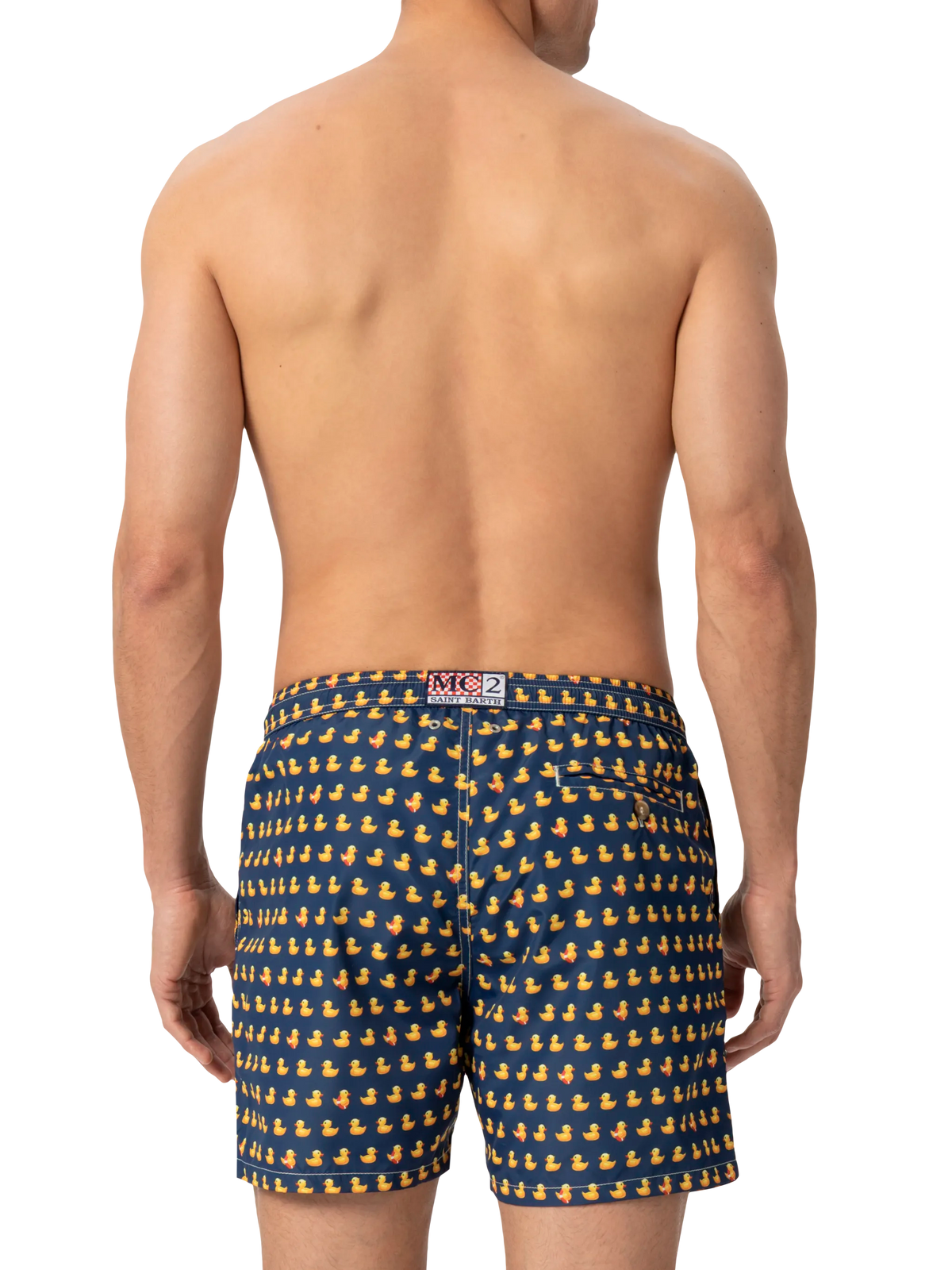 Lighting ducky print swim shorts