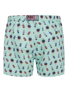 Lighting Micro Fantasy green watches and drinks print swim shorts