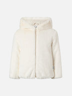 Princess cashmere-blend crewneck with Splendida Splendente lurex jacquard