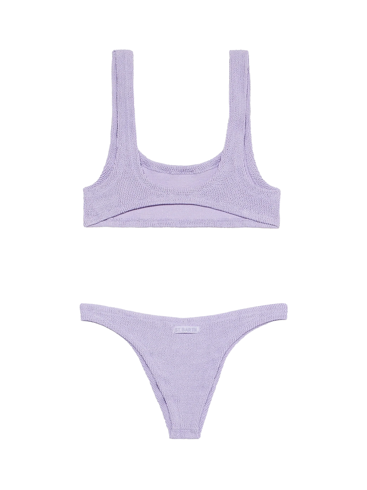 Bralette bikini Naima Naomi in lilac crinkle