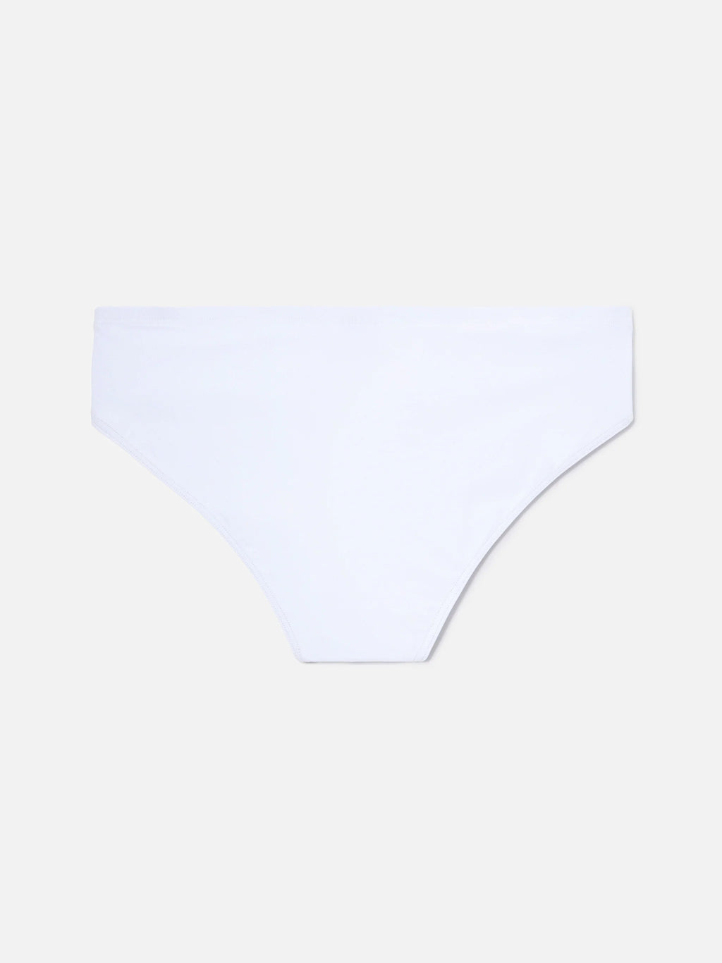 Cayo solid white swim briefs