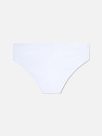 Cayo solid white swim briefs