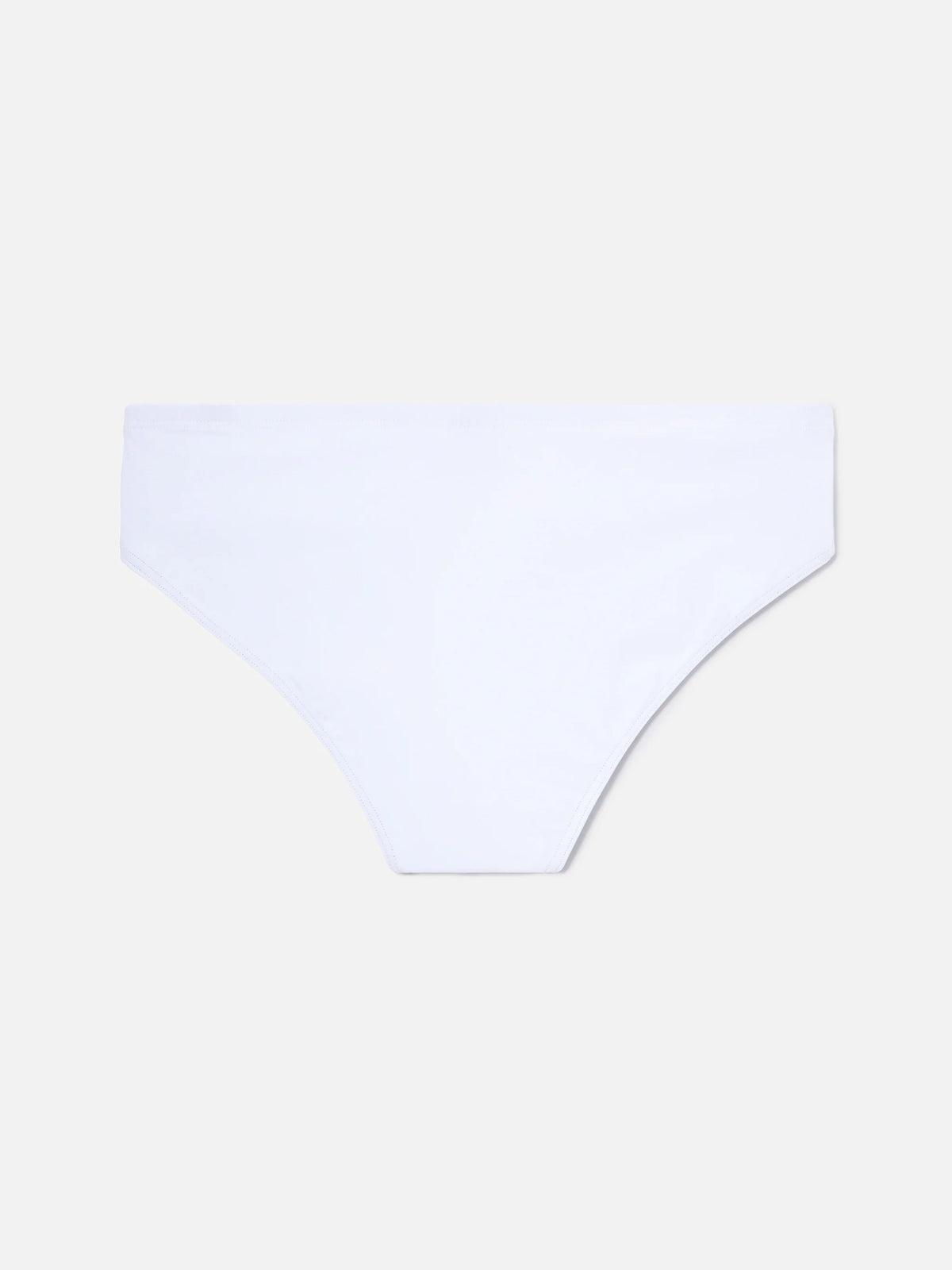Cayo solid white swim briefs