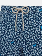 Comfort Light swim shorts with crabs print