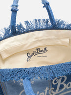 Denim patchwork Vanity regular bag