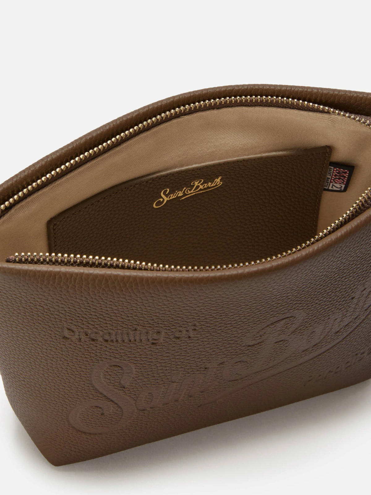 Aline Shoulder Bag in hammered brown leather