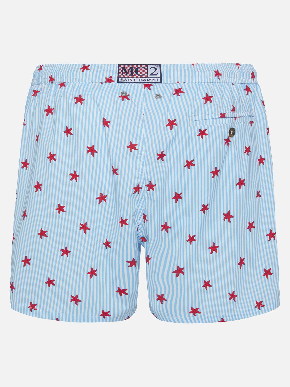 Comfort Light swim shorts with starfish print