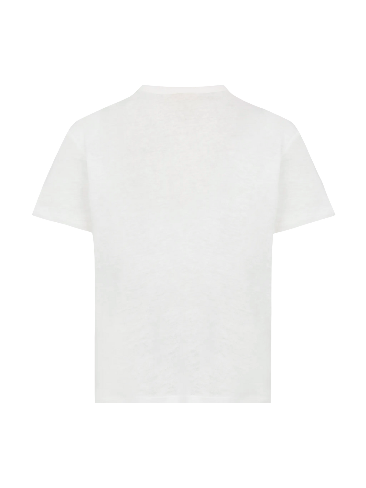 Alex kid white linen jersey t-shirt