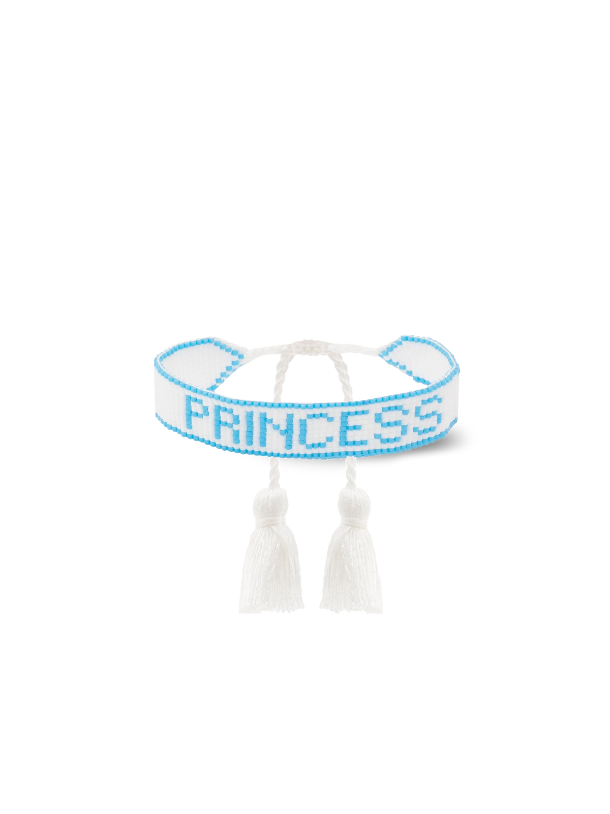 Pearls bracelet with Princess lettering