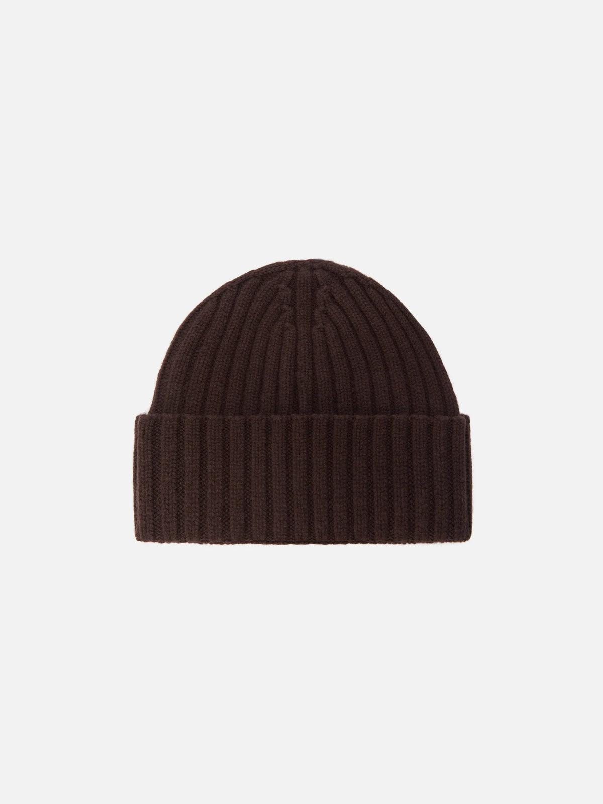 100% WOOL Wengen beanie in brown